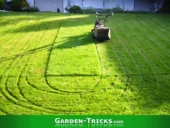 Mit dem passenden System kann man das Rasenmähen beschleunigen.
